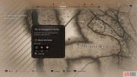 You can find the scholar at the Baraya Sands Camp in the western Wilderness.