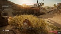 Use the grass to sneak the scholar out of the camp.