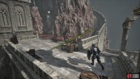 Continue up, defeat the enemies, and head up the stairs to the right.