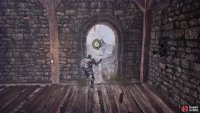 Follow the stairs to the first doorway, enter the Umbral Realm, and Soul Flay the Umbral Belly.
