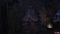You’ll find the Tortured Prisoner located in a cell, requiring the Searing Accusation for her to leave. 