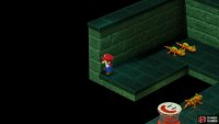 Stand on this floor tile and jump three times to open the path to Crate Guy&rsquo;s Casino