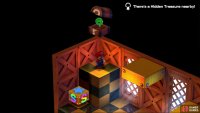 Reach the ledge above the save point to find a chest with a Frog Coin,