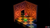 Hit a button as you ascend Booster Tower to open a secret area in Booster Pass.