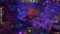 Whenever anyone attacks Forgefiend, it will counter on whoever attacked it, or the person who has taunted it.