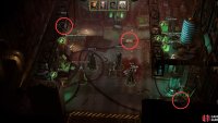 The second laboratory room has the machinery needed to make a new control rod for the elevator, more components and notes for the Laboratory puzzle, and the devices with which you’ll need to interact for the Laboratory Puzzle itself.