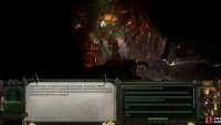 The cogitator in the guard room can be mistaken for a puzzle due to its undecoded binary,