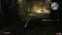 A Subversion Materia is on the ground right near the resting bench.