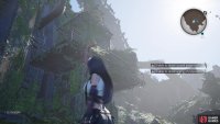 There’s another grapple spot opposite the entrance.