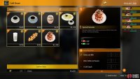 Ordering anything at a restaurant will earn you +3 Bond Points for all characters,