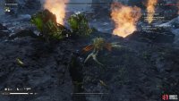 Terminid Hunters have distinctive burnt-orange wings that you can easily see in most environments.