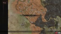 The location of the Tomb of Ja&rsquo;Nuwa on the map.