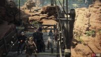 You can expedite travel and avoid encounters by using the ropeways to get around.
