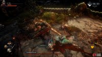It&rsquo;s more efficient to dodge or roll to the side of Darak, rather than away from him.