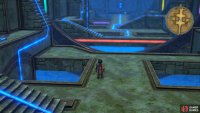 Set up the main hallway like this, which will allow you to across over to the right side from the second door on the left.