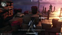 The optional second Parting Tear Location is by the actual pier on the west side of Heavenly Pier. Image via Gamer Guides / NetEase.