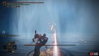 Laser Beam: Metyr will launch three laser beams at you in quick succession.