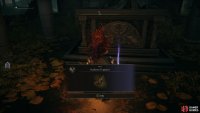 The Fragments will be at the base of the statue there. Interacting with this will give you two Fragments.