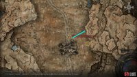 Head east from the Scorched Ruins site of Grace until you find a group of shades.