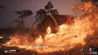 This will cause fire damage to his regular combos.