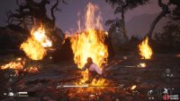 At 50%, Guai will cause spouts of fire to appear from the ground via a slam.