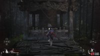 and interact with the bell in the corner.
