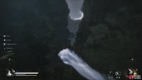 Then fly behind him and look for this narrow path to the right that leads to the Giant Shigdandang.