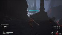 Follow the path from the Shrine and turn right after the pillar.