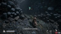 You can reach the Gray-Bronze Cart easier by dropping down from this ledge.