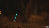 Continue along the path, defeat some more enemies, and follow the path outside.