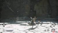to find the meditation point next to the wall.