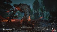 You’ll find the Elder Amourworm just beyond the area with the chests.