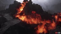 You’ll trigger a scene that removes both the ball and the flames.