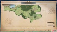 The location of the Li&rsquo;l Cactus in Mylos Woods, on the map.