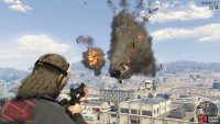 Quickly destroy the helicopter to complete the challenge