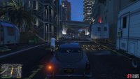 Run over the actor on the way out