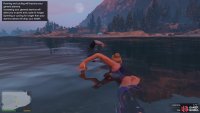 Race across the bay via swimming