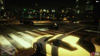 Use Franklin’s Ability to slow down time, then take down the biker
