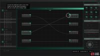 then align the nodes correctly to complete the hacks. 