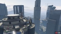 to find the signal jammer on top of the Arcadius office