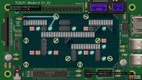 In order to complete the hack, destroy the Packets with the beam. 