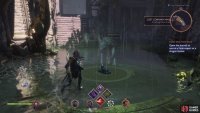 Follow the path to the bottom to find the statue.