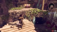 Use Harding or Rook’s Stone Sense ability to reach the chest at the top of the central platform.
