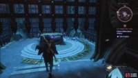 The door will rise, exposing the chest.