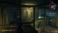 to reach the northeastern corner of the room, where you&rsquo;ll find a distant ledge you can jump to.