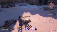 After the fight, loot a chest dropped by the Flameseeking Karasaad before talking to Taash.