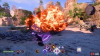 You can also use explosive barrels to deal some damage.