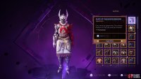Transmogs include every bit of gear you’ve found, along with some appearances that only exist as cosmetics.
