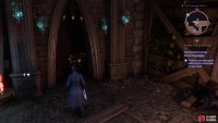 Once the four braziers are lit the gate will open - drop down and claim you4 prize.