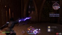 Destroy some barrels blocking a doorway,